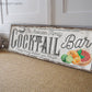 CUSTOM COCKTAIL BAR SIGN