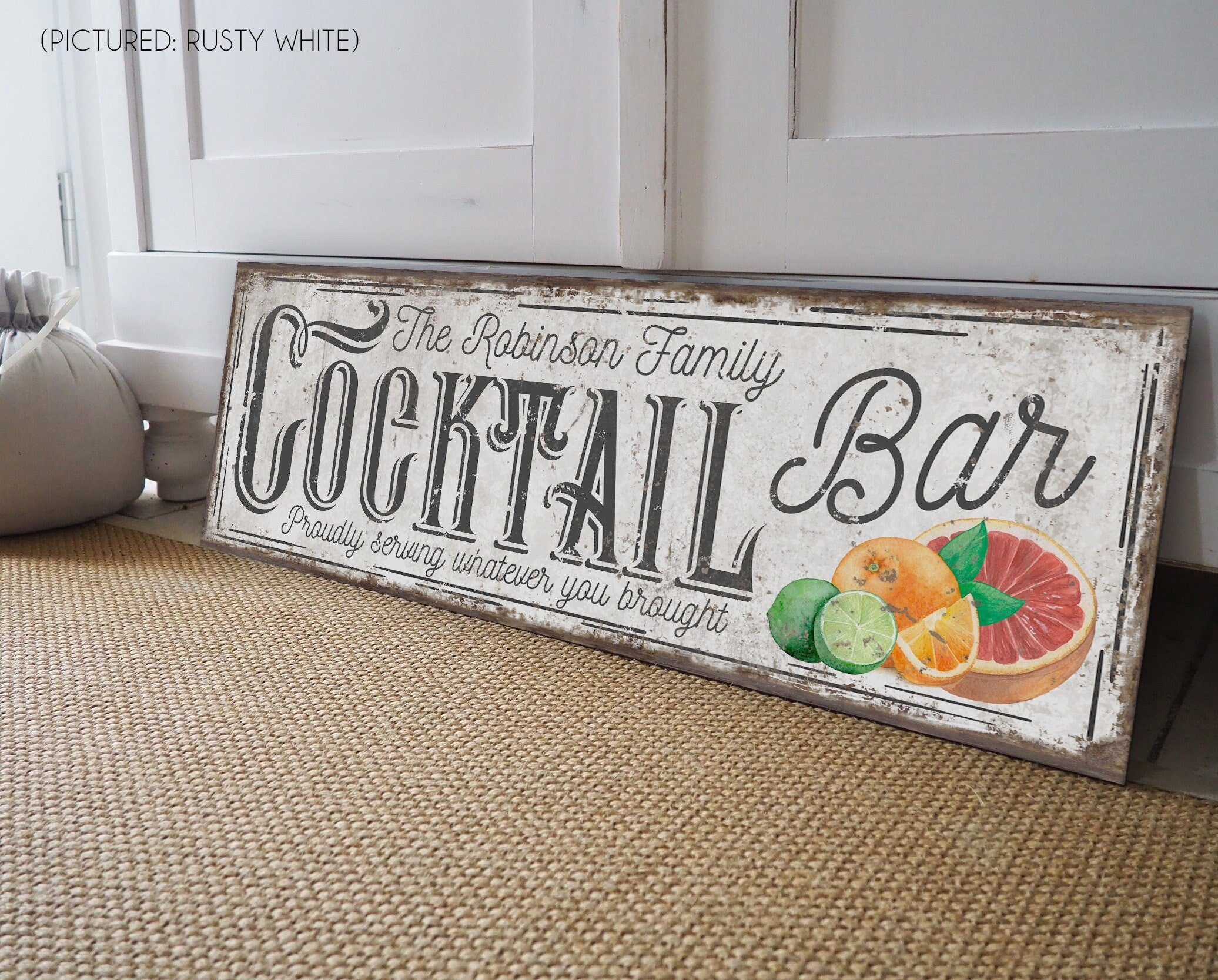 CUSTOM COCKTAIL BAR SIGN – Cedar & Sage US