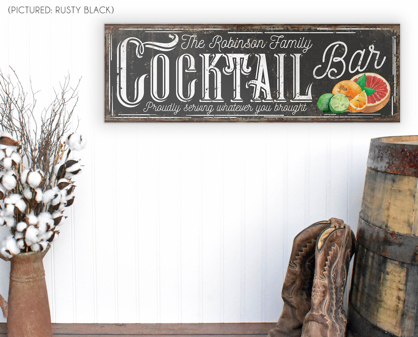 CUSTOM COCKTAIL BAR SIGN