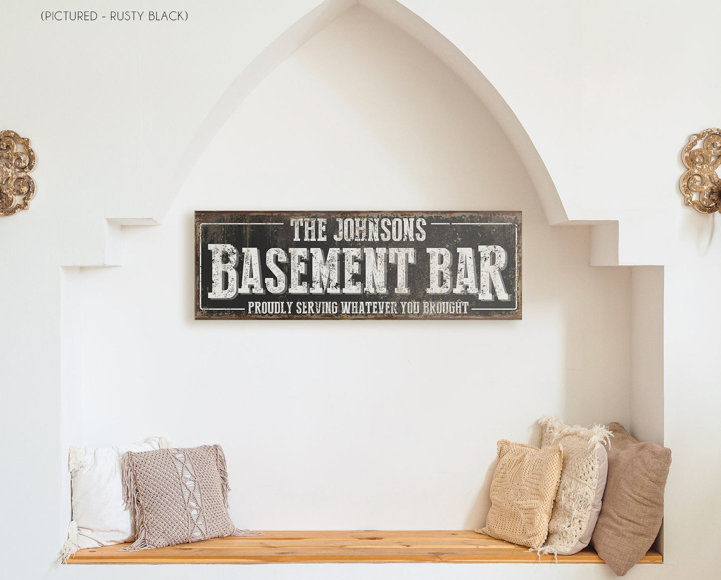 CUSTOM BASEMENT BAR SIGN