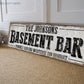 CUSTOM BASEMENT BAR SIGN