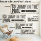GO JUMP IN THE POOL SIGN