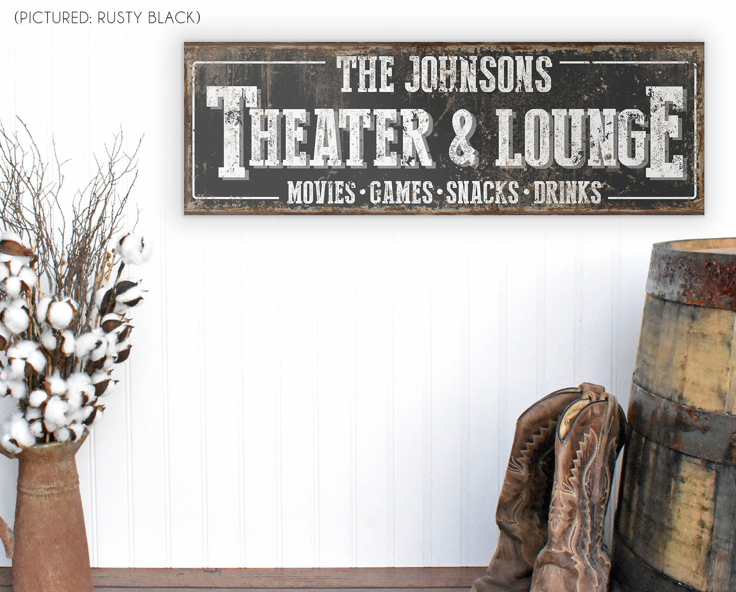 CUSTOM THEATER AND LOUNGE SIGN