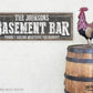 CUSTOM BASEMENT BAR SIGN