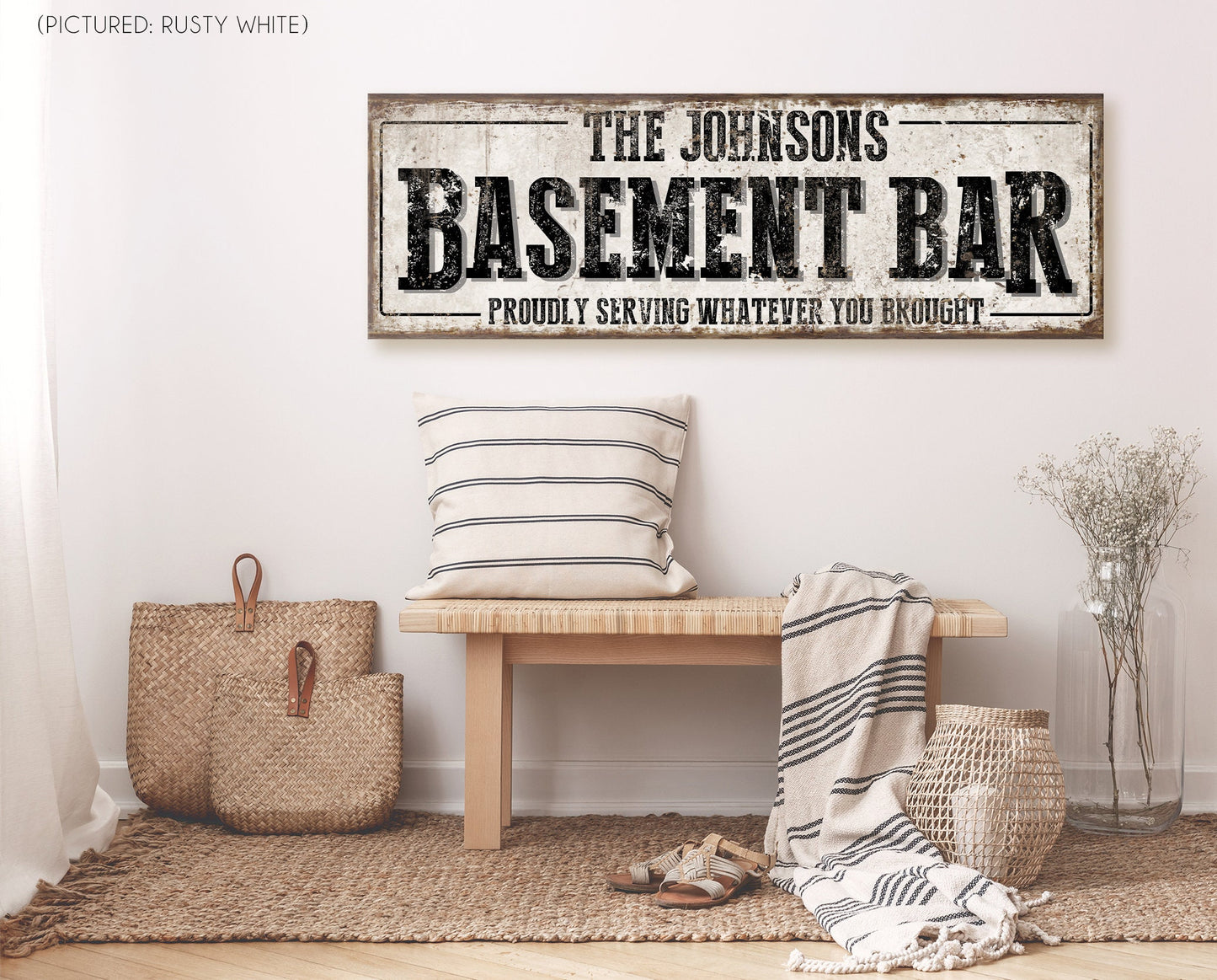 CUSTOM BASEMENT BAR SIGN